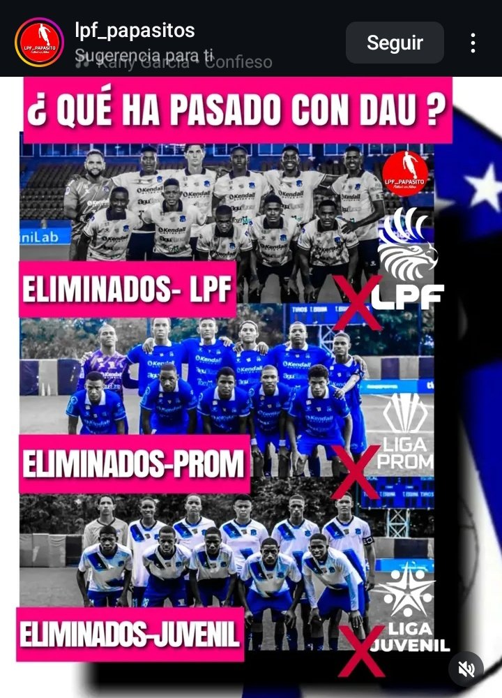 y la basura esta desaparecido todavía 👀👀 y así va seguir porque acá no hay nada que decir 🤣🤣🤣 todas la temporadas montando burla y vayan a ver sus equipos 🤣🤣🤣🤣 la tienen adentro ni aparezcas más que no tendrás moral pa joder es a nadie arregla tu casa