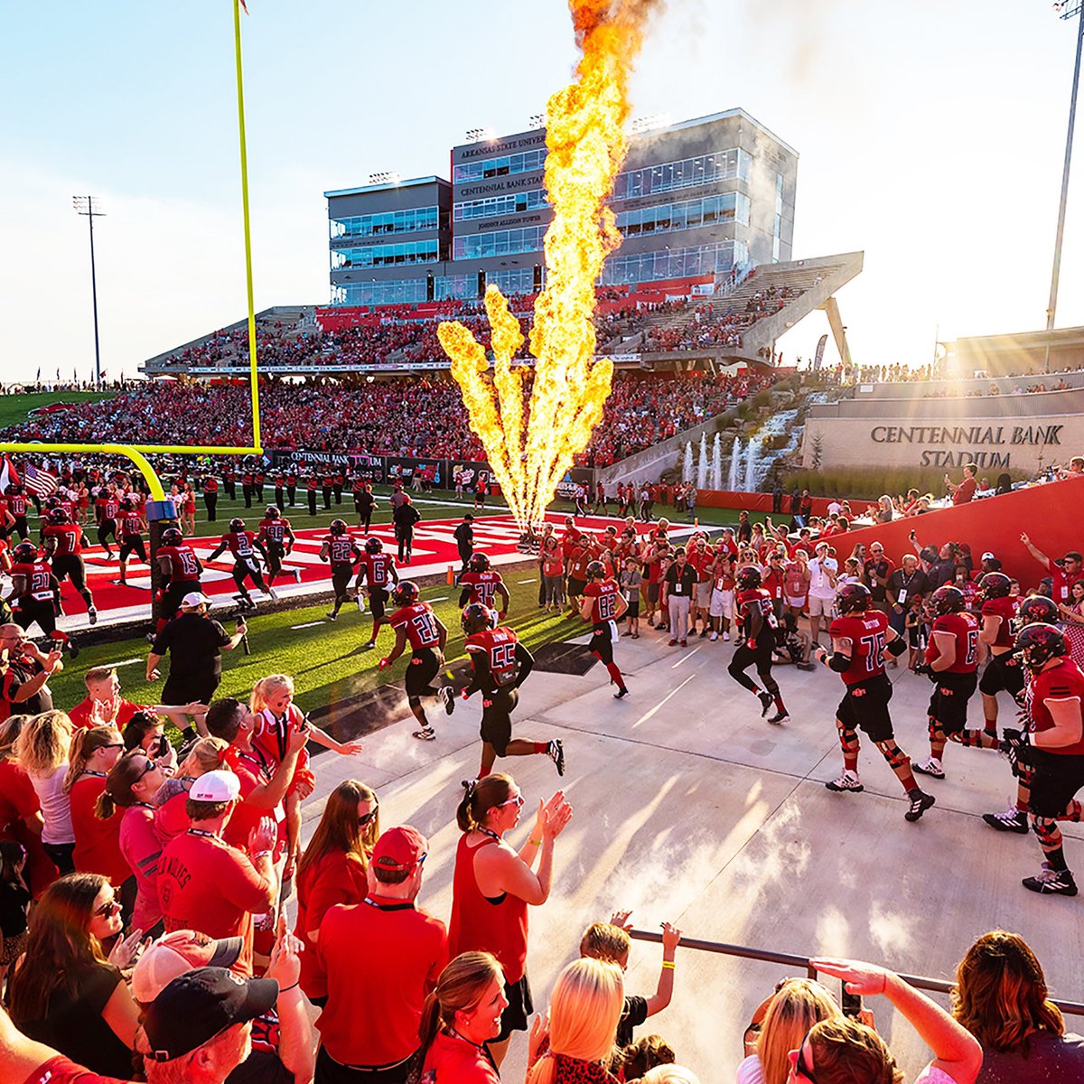 I will be at Arkansas State Thursday! 

<a href="/CoachNickGrimes/">Nick Grimes</a> <a href="/CoachRyanFavre/">Ryan Favre</a>