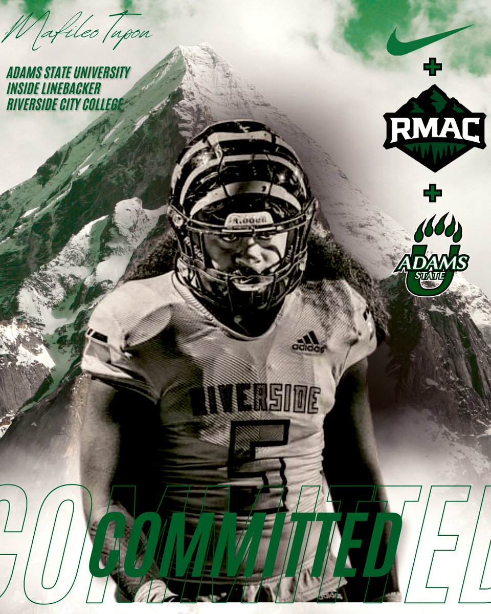Mafileo Tupou🇹🇴 (@leo_2pou) on Twitter photo Dear God, Thank You🙏🏽 Now it’s time to fulfill this blessing🌟#Committed <a href="/CoachGallasASU/">Coach Levi Gallas</a> <a href="/coacholney/">Coach Nic Olney</a> <a href="/asugrizzliesfb/">Adams State Football</a> <a href="/RCCTigerFB/">RCC Football</a> <a href="/CoachPaychek/">Eduardo Pacheco</a> <a href="/CoachOP_Vaipulu/">Coach OP</a> Dear God, Thank You🙏🏽 Now it’s time to fulfill this blessing🌟#Committed <a href="/CoachGallasASU/">Coach Levi Gallas</a> <a href="/coacholney/">Coach Nic Olney</a> <a href="/asugrizzliesfb/">Adams State Football</a> <a href="/RCCTigerFB/">RCC Football</a> <a href="/CoachPaychek/">Eduardo Pacheco</a> <a href="/CoachOP_Vaipulu/">Coach OP</a>