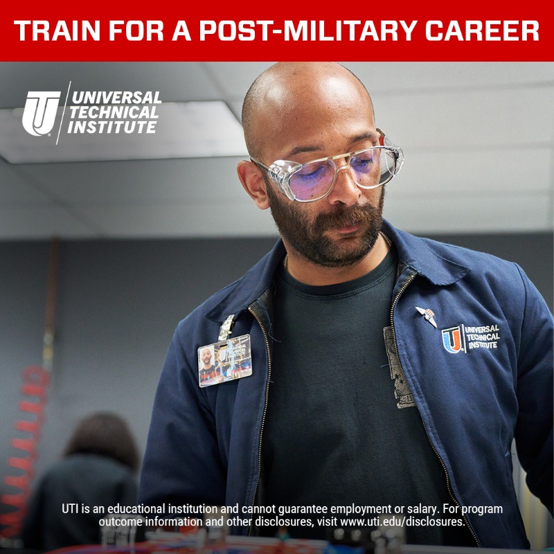 UTITweet's tweet photo. Veteran training: Build trade skills &amp; train for a career!