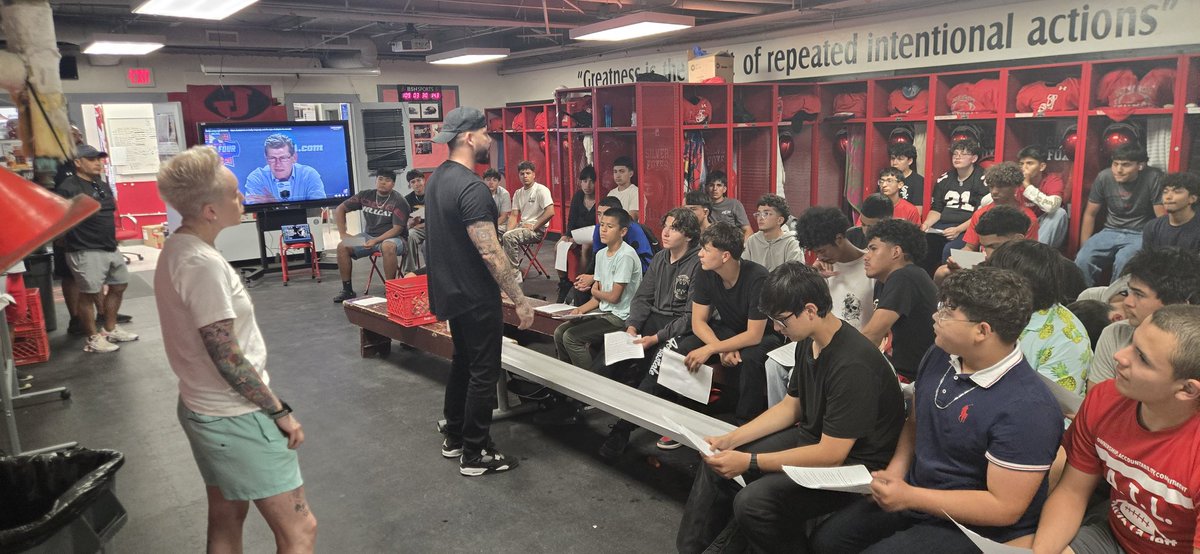 Coach T. Martinez (@lajefffb) on Twitter photo Thank you to <a href="/rickramirez915/">Dr. Rick Ramirez</a> & <a href="/rizospeakslife/">Dr. Rizo Speaks Life</a> for talking to our kids and coaches about organizational culture. Kids were attentive and really enjoyed your talk. ๐ Thank you to <a href="/rickramirez915/">Dr. Rick Ramirez</a> & <a href="/rizospeakslife/">Dr. Rizo Speaks Life</a> for talking to our kids and coaches about organizational culture. Kids were attentive and really enjoyed your talk. ๐