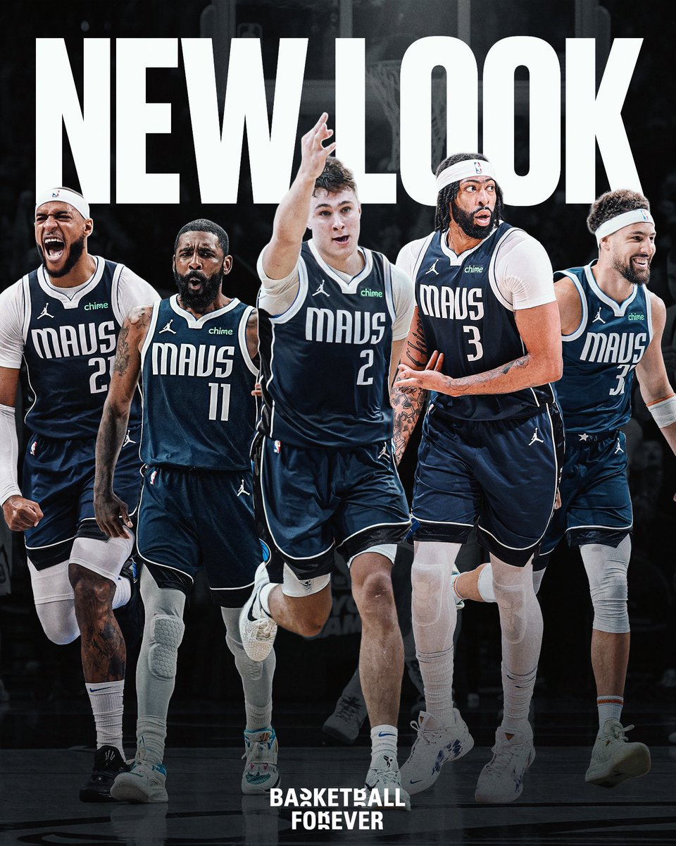 bballforever_'s tweet image. The NEW LOOK Dallas Mavericks 👀🔥