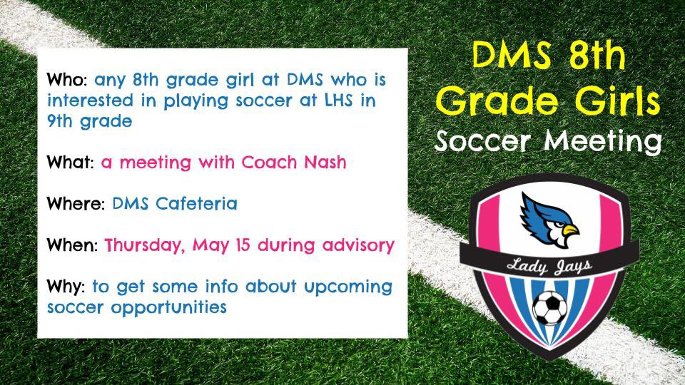 Attention, future Blue Jays at Discovery Middle School!