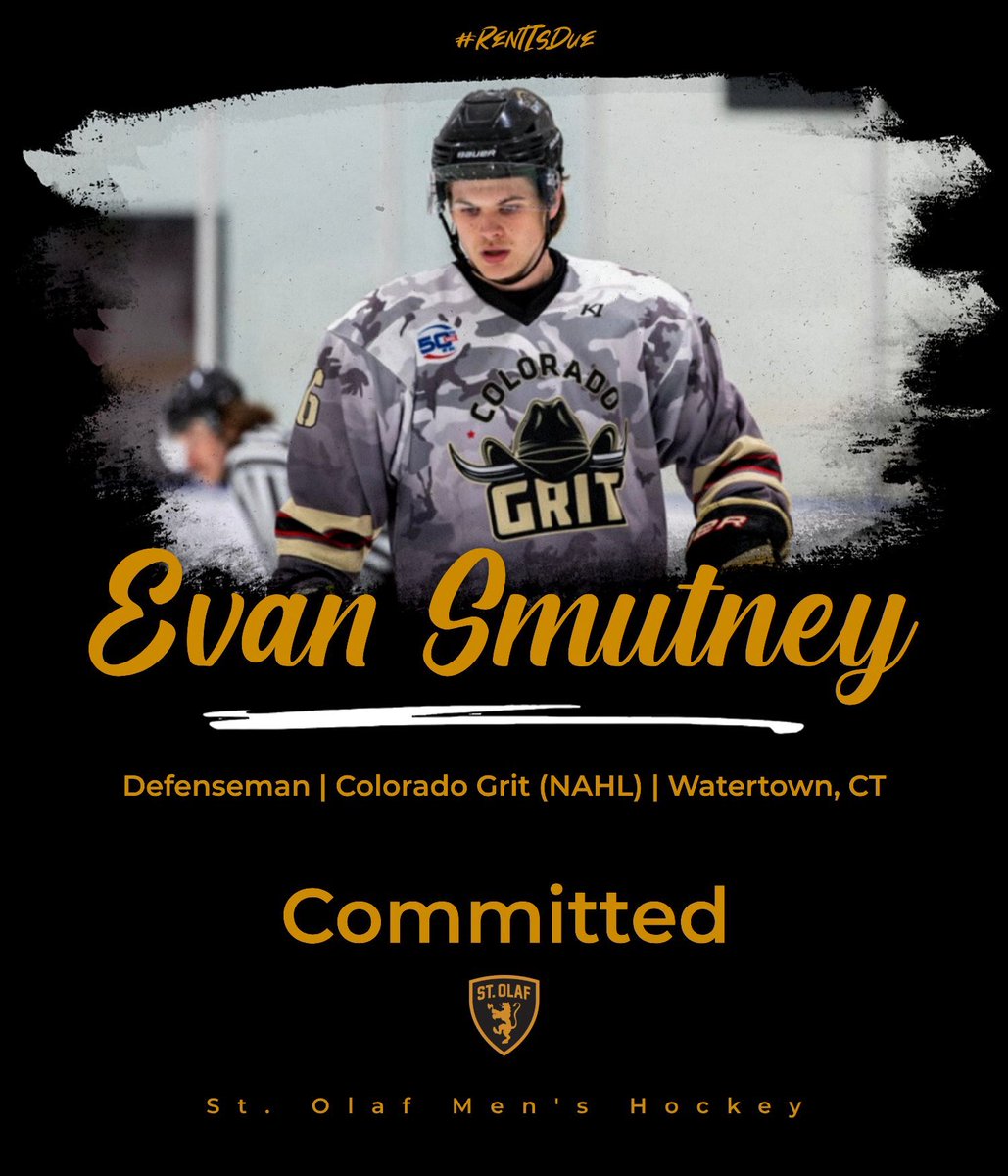Added some Grit ✅

We are thrilled to announce the commitment of another defenseman in our Class of 2029: Evan Smutney! Evan will join us in Northfield after playing this past season with the Colorado Grit where he totaled 19 points in 59 games.

Welcome to The Hill, Evan!