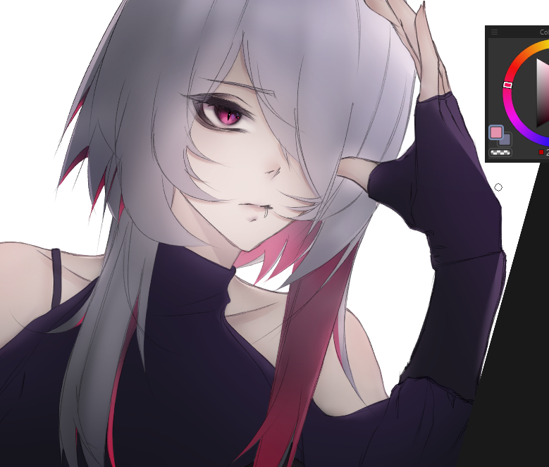 That rare moment that i post something (wip oc)