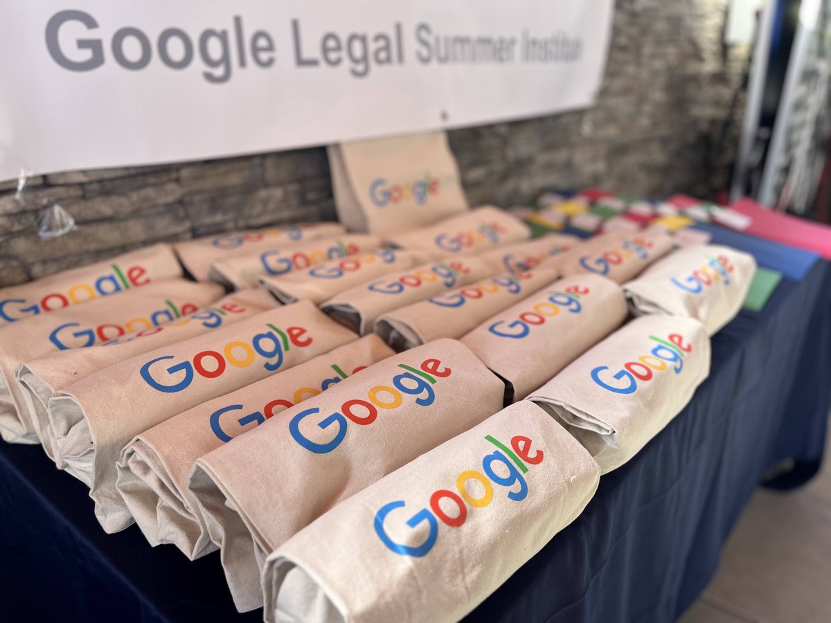 Google’s Legal Summer Institute is accepting applications for our 2025 program across Europe, the Middle East, &amp; Africa! Students will complete paid work with one of our partner law firms, as well as a week of skill-building at Google. Apply by June 8 ➡️ goo.gle/4dhRpTN