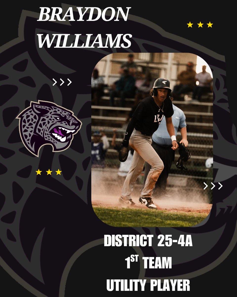 Congrats <a href="/BraydonW512/">Braydon Williams</a> on earning 1st Team Utility Player for District 24-5A. Continue to work hard and make history for the LBJ Baseball program!
@lbjsports <a href="/joe_rauls/">Joe Rauls</a> <a href="/CoachN_Sanchez/">Noel Sanchez</a>