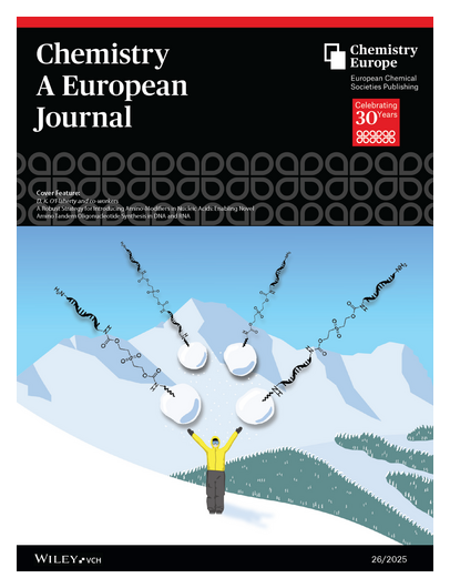 #CoverFeature A Robust Strategy for Introducing Amino-Modifiers in Nucleic Acids: Enabling Novel Amino Tandem Oligonucleotide Synthesis in DNA and RNA (Derek K. O'Flaherty and co-workers) onlinelibrary.wiley.com/doi/10.1002/ch… • onlinelibrary.wiley.com/doi/10.1002/ch…