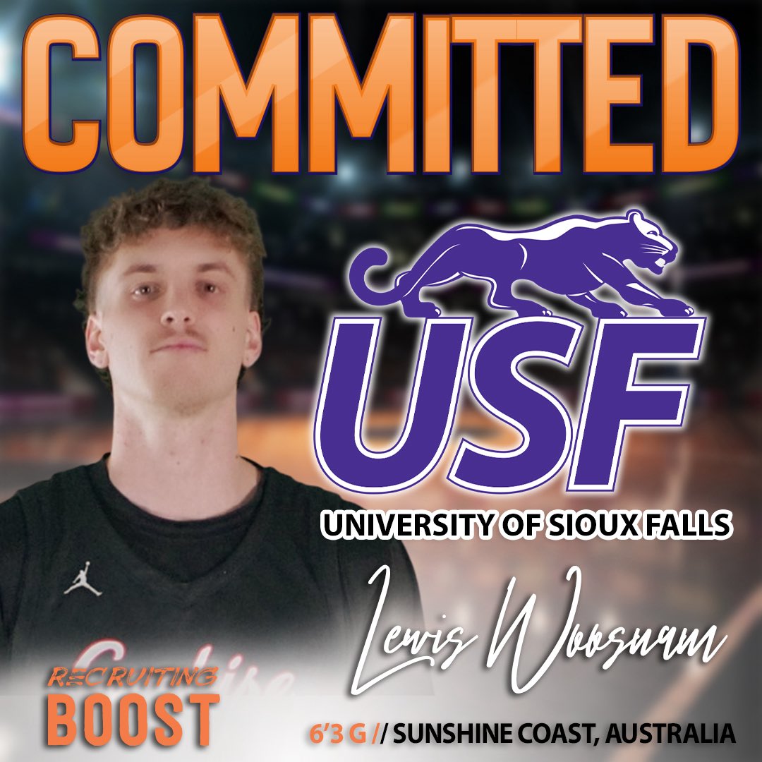 6’3 JC Soph Lewis Woosnam of Cochise College has COMMITTED to NCAA D2 University of Sioux Falls! 

Congratulations! 🎉🎈🎊 

#RecruitingBoost