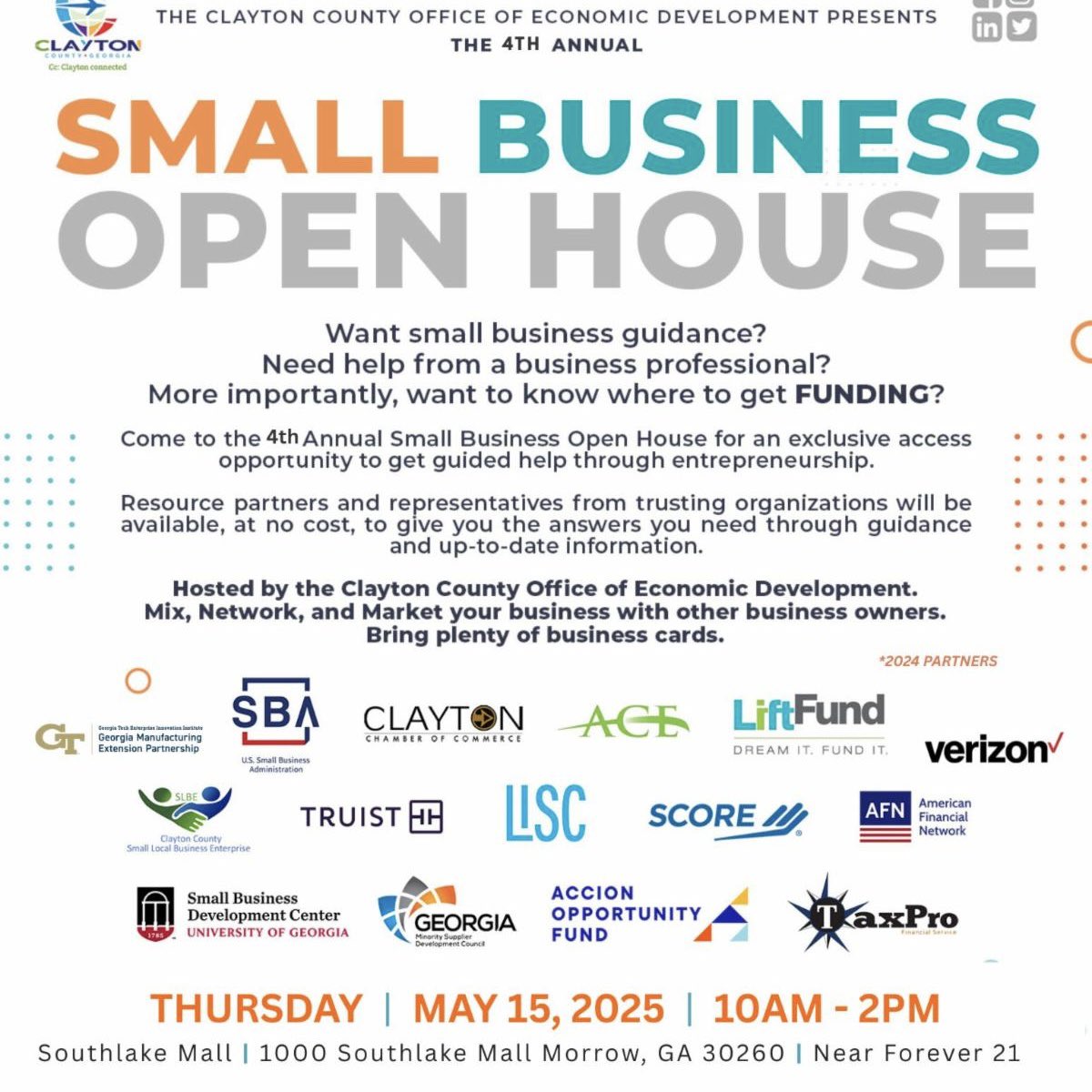 Clayton County Office of Economic Development tweet media