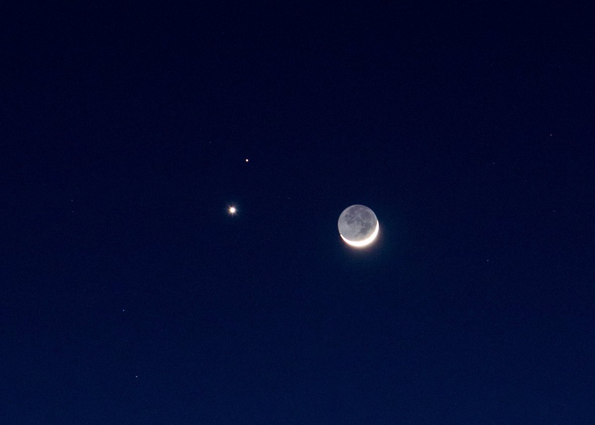 Moon, Mars and Venus