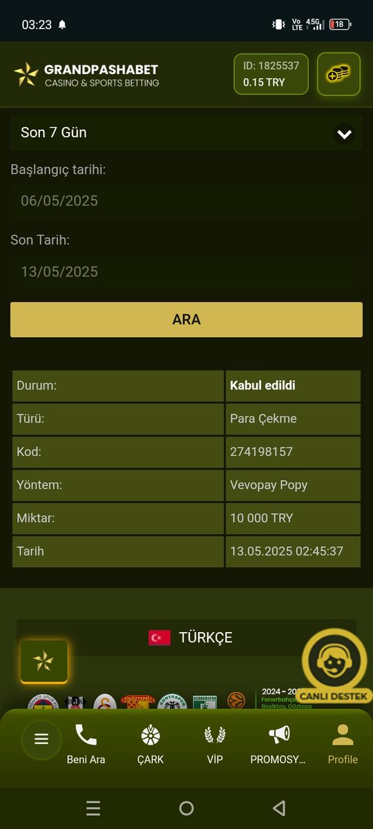 Çekim için teşekkürler 
Grandpashabet