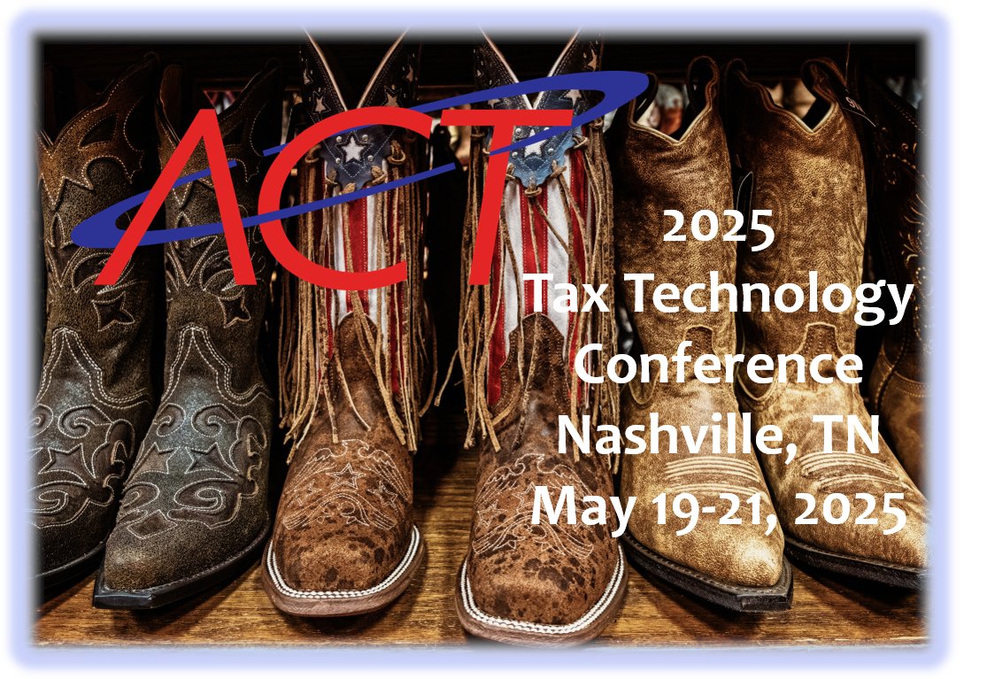 🚀 One Week Until ACT's Tax Technology Conference 2025 – Are You Ready? 🚀

If you haven’t registered yet—this is your LAST CHANCE to secure your spot at the tax technology event of the year!

📅 Register now: taxact.org/page/AnnualCon…

See you in ONE WEEK! 🎉