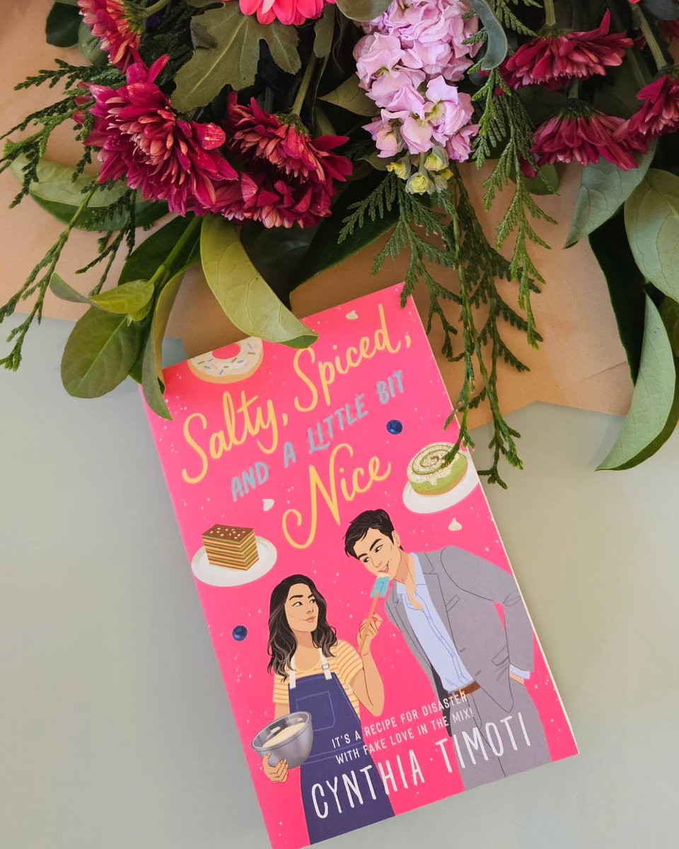 It's here!! This book is out in Australia and New Zealand TODAY!!! I can't wait to see it on the shelves of my local bookstores 🥰🩷

#saltyspicedandalitlebitnice #panmacmillanaustralia #debutcrew2025 #romcom
