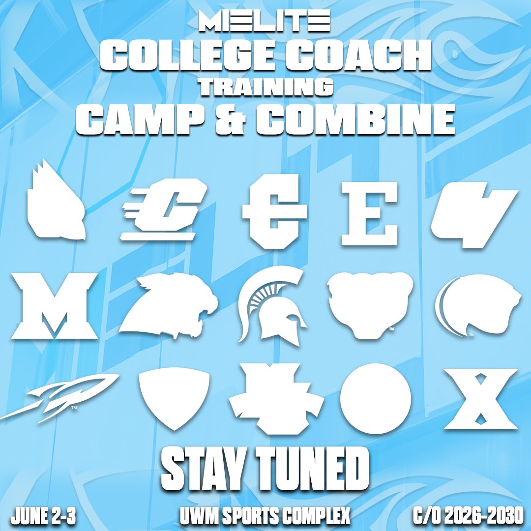 IT’s ABOUT THAT TIME!👏🏽

We’re a little under a month away from our 2025 College Coach Training Camp &amp; Combine! Stay tuned over the next few days as we unveil our building roster of College Coaches!💪🏽

Sign up today &amp; don’t miss out! register.mielite.com/site/register/… 

#BeElite