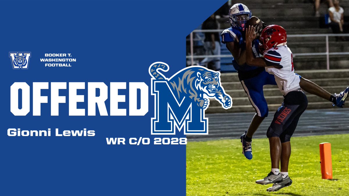 I'm blessed to have received my 4 D1 offer from the University of Memphis🐾 #ALLIN
