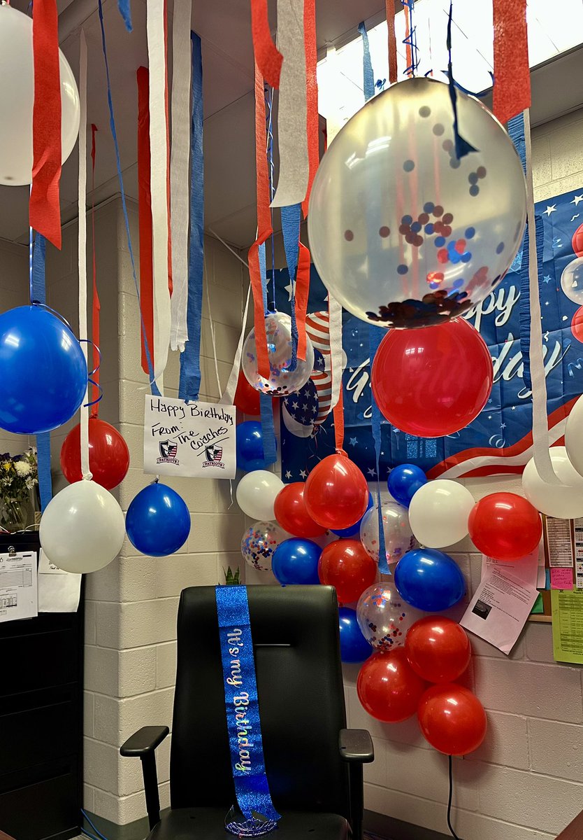 Happy birthday to our amazing athletic secretary, Ms. Amy!
Thank you for always going above &amp; beyond for our coaches and teams whether it’s paperwork, bus requests, or anything in between, you’re always there with a smile. We’re so grateful for you and hope your day was as