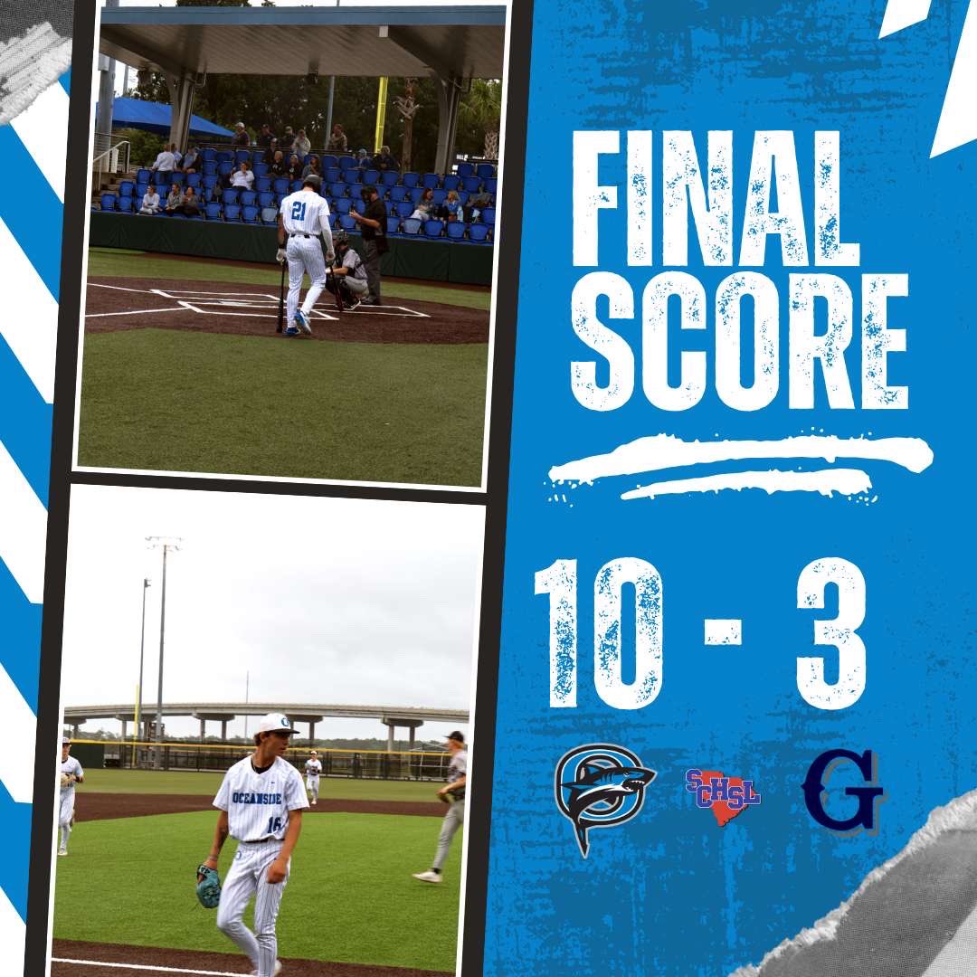 OCA Baseball (@landshark_base) on Twitter photo Landsharks take down Georgetown in round 3.
<a href="/11AndrewPalmer/">Andrew Palmer</a> 2-4 HR 2R 2RBI SB
<a href="/Scottyhenry34/">Scott Henry</a> 1-1 2R RBI 3BB
<a href="/Aidan_Brusman/">Aidan Brusman</a> 1-4 HR R 2RBI
<a href="/finn_kucaba/">Finn Kucaba</a> 2-4 2R RBI
<a href="/smoothbutter28/">Charlie Johnson</a> 3-3 2RBI
<a href="/AidenCuller/">Aiden Culler</a> 4.0IP 2H 3ER 4BB 6SO
<a href="/HenryElizondo6/">Henry Elizondo</a> 2.0IP 2SO
<a href="/JacksonLanning_/">Jackson Lanning</a> 1.0IP 1SO Landsharks take down Georgetown in round 3.
<a href="/11AndrewPalmer/">Andrew Palmer</a> 2-4 HR 2R 2RBI SB
<a href="/Scottyhenry34/">Scott Henry</a> 1-1 2R RBI 3BB
<a href="/Aidan_Brusman/">Aidan Brusman</a> 1-4 HR R 2RBI
<a href="/finn_kucaba/">Finn Kucaba</a> 2-4 2R RBI
<a href="/smoothbutter28/">Charlie Johnson</a> 3-3 2RBI
<a href="/AidenCuller/">Aiden Culler</a> 4.0IP 2H 3ER 4BB 6SO
<a href="/HenryElizondo6/">Henry Elizondo</a> 2.0IP 2SO
<a href="/JacksonLanning_/">Jackson Lanning</a> 1.0IP 1SO