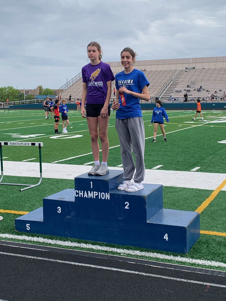 PCSDhillside's tweet image. So proud of our Tiger Track team!  Strong showing on Day 1 of conference championships!