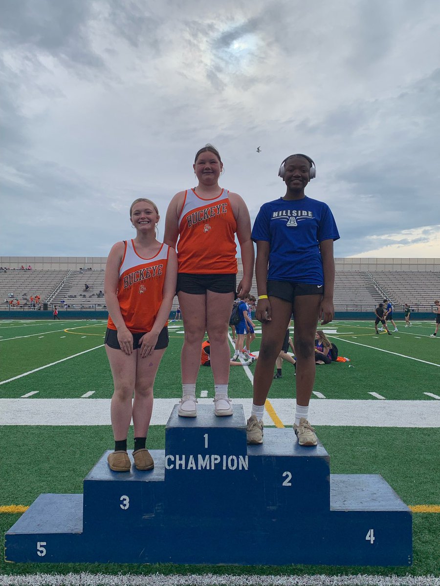 PCSDhillside's tweet image. So proud of our Tiger Track team!  Strong showing on Day 1 of conference championships!