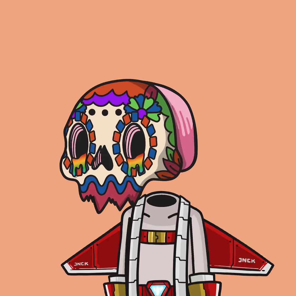 There’s a flying man and there’s a flying man , DJT

<a href="/los_muertosNFT/">Los Muertos</a> 
<a href="/realDonaldTrump/">Donald J. Trump</a>