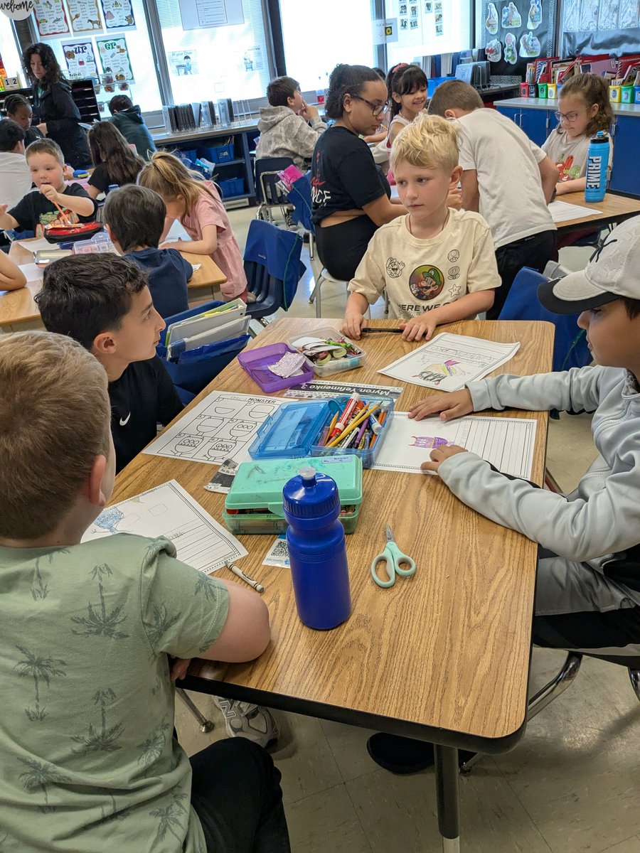 Thank you <a href="/PaddyHillTweet/">Paddy Hill School</a> for letting our <a href="/AVID4College/">AVID</a> students help create monsters with you they looked amazing! <a href="/13KarynP13/">Karyn Prior</a> <a href="/mrlumb/">Brian Lumb</a> <a href="/greecearcadiams/">Greece Arcadia MS</a>