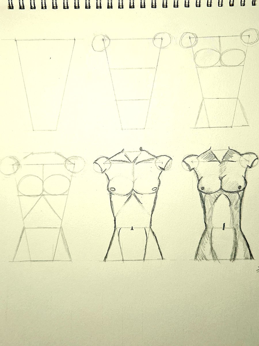 SentinelWisp's tweet image. #133 now, trying to learn and practice the female form
#365challenge #SketchDaily #LearnToDraw #TorsoSketch #CharacterDesign #ArtFundamentals