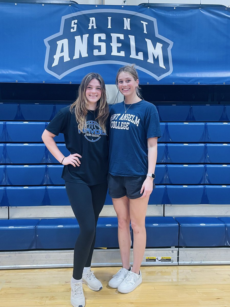 McKenna Hoyt (@mckennahoyt34) on Twitter photo After an amazing visit with <a href="/STAHawksWBB/">Saint Anselm Women’s Basketball</a> I’m excited to share that I’ve received a full scholarship offer to play at Saint Anselm College! Thank you so much for this opportunity! After an amazing visit with <a href="/STAHawksWBB/">Saint Anselm Women’s Basketball</a> I’m excited to share that I’ve received a full scholarship offer to play at Saint Anselm College! Thank you so much for this opportunity!