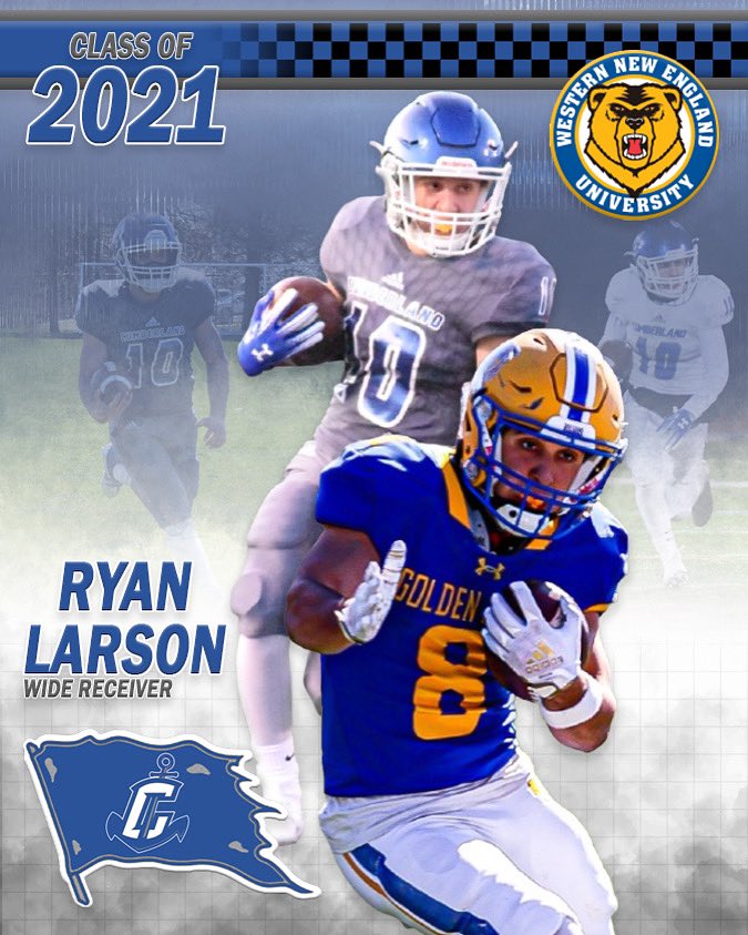 Cumberland Football (@chsclippersfb) on Twitter photo Alumni Spotlight
Ryan Larson ‘21 was a leader at CHS, earning multiple All-Division honors and serving as team captain.
At <a href="/WNEFB/">WNE Football</a>, he continued to excel as a team captain, while also recognized on the All-Academic Team and receiving the WNE Axe of the Year award. #NCAAClippers Alumni Spotlight
Ryan Larson ‘21 was a leader at CHS, earning multiple All-Division honors and serving as team captain.
At <a href="/WNEFB/">WNE Football</a>, he continued to excel as a team captain, while also recognized on the All-Academic Team and receiving the WNE Axe of the Year award. #NCAAClippers