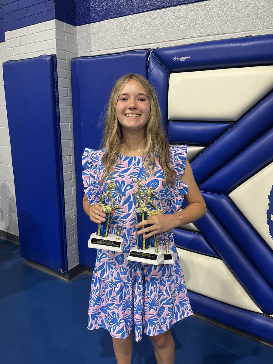 Addison Bowen (@addisonbowen00) on Twitter photo Middle School sports banquet!!
-Softball offensive player of the year and MVP
-Basketball MVP
Looking forward to next year!
<a href="/CarolinaElite28/">Carolina Elite Seymour</a> <a href="/CarEliteNCorg/">@CarolinaEliteOrg</a> <a href="/SBRRetweets/">Softball Recruiting Reposts</a> <a href="/ExtraInningSB/">EXTRA INNING SOFTBALL</a> <a href="/CoastRecruitsSB/">Coast Recruits 🥎</a> <a href="/TopPreps/">College Coaches / Scouts / College Recruiters</a> <a href="/nxt1sports/">NXT 1</a> Middle School sports banquet!!
-Softball offensive player of the year and MVP
-Basketball MVP
Looking forward to next year!
<a href="/CarolinaElite28/">Carolina Elite Seymour</a> <a href="/CarEliteNCorg/">@CarolinaEliteOrg</a> <a href="/SBRRetweets/">Softball Recruiting Reposts</a> <a href="/ExtraInningSB/">EXTRA INNING SOFTBALL</a> <a href="/CoastRecruitsSB/">Coast Recruits 🥎</a> <a href="/TopPreps/">College Coaches / Scouts / College Recruiters</a> <a href="/nxt1sports/">NXT 1</a>