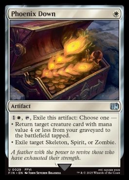 You shouldn’t be able to Phoenix Down Aerith! #FinalFantasyVII #MagicTheGathering #MTGxFINALFANTASY