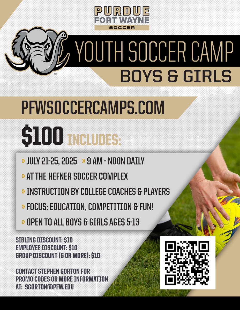🚨CAMP ANNOUNCEMENT🚨 We’re excited to announce our first youth camp we will be hosting for all girls and boys ages 5-13. Link with more information and registration in the graphic!