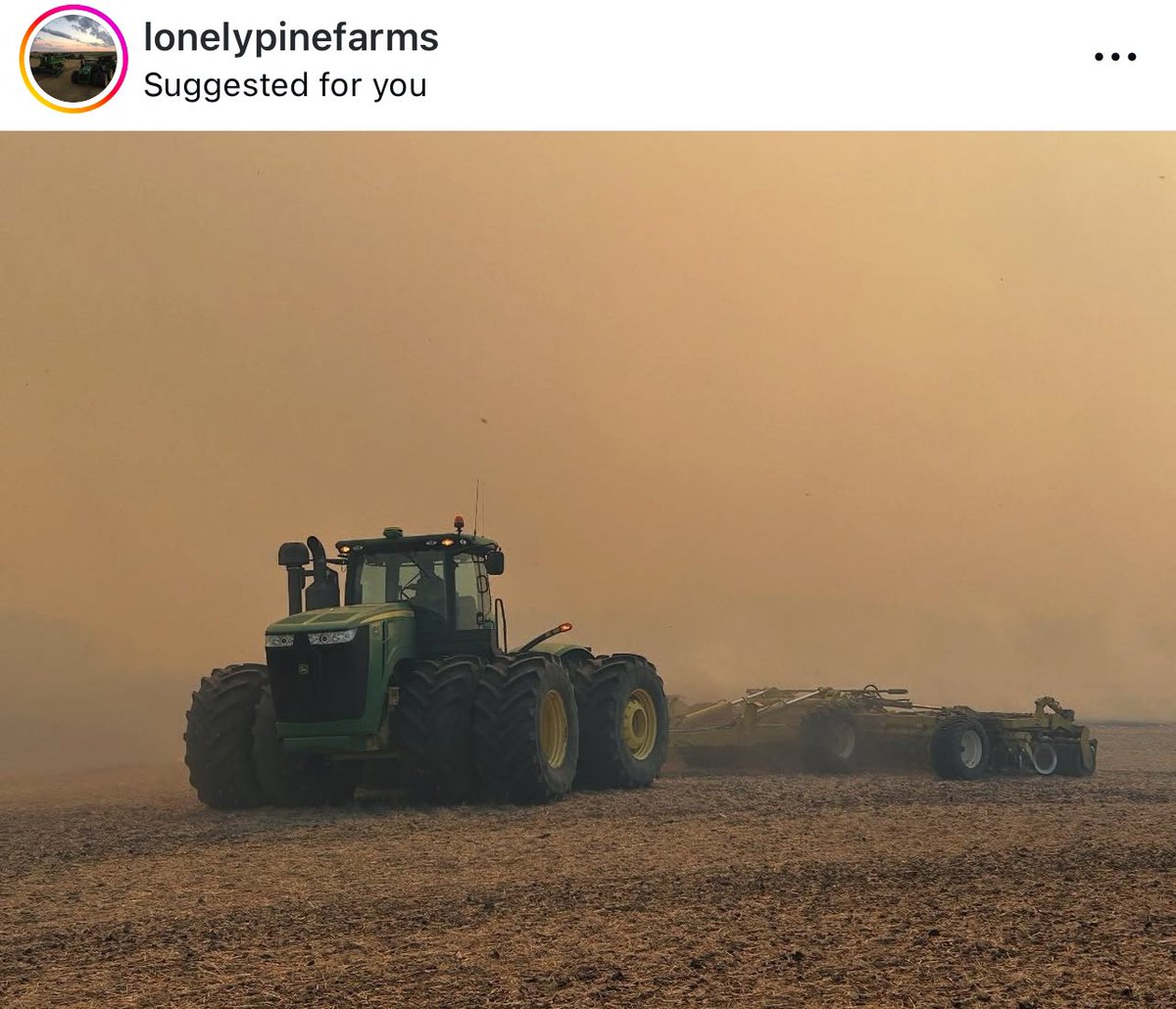 Wild! Check out this farmers GPS track while heading off a fire. I count 13 quarter sections he went through. The fire was by Alvena, SK and the farmer, Rip funny enough, quickly acted and in doing so likely saved some of his neighbours farms.
Fucking Legend 🔥