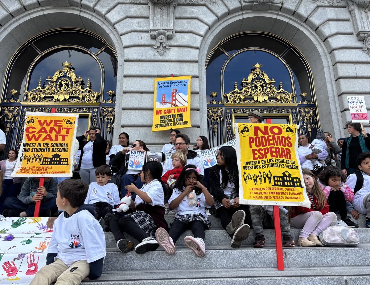 Today, we joined with San Francisco families to call on Mayor Lurie to do the right thing and approve a budget ensuring all children have stable housing. The City government can solve this crisis and end family homelessness.