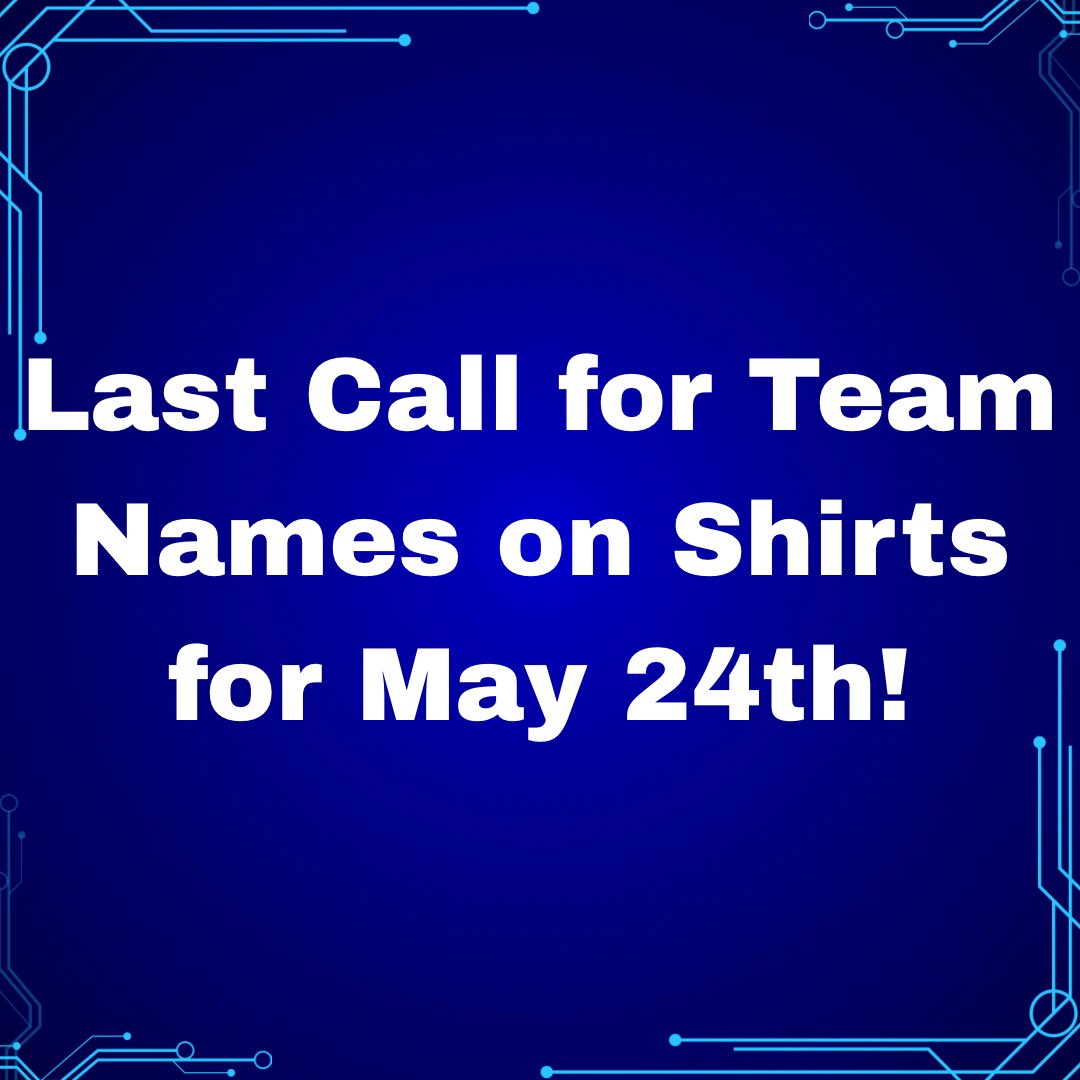 Rankin Cancer Run (@rankincancerrun) on Twitter photo Last call for team names on shirts for the May 24th event at Brock! Team captains - please reach out with your team name and tshirt sizes that you are needing. Last call for team names on shirts for the May 24th event at Brock! Team captains - please reach out with your team name and tshirt sizes that you are needing.