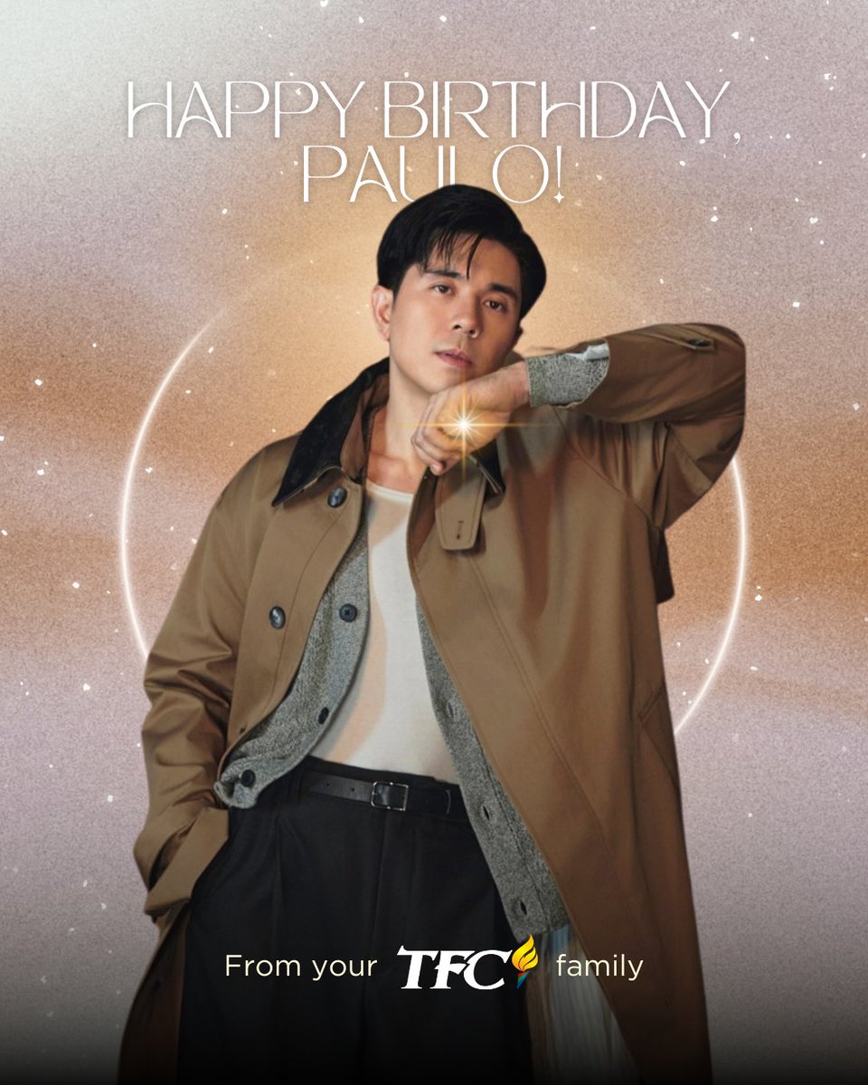 HAPPY BIRTHDAY, PAULO! 🤎
 
Your TFC family wishes you all the best ✨
 
#PauloAvelino #TFC #TheFilipinoChannel