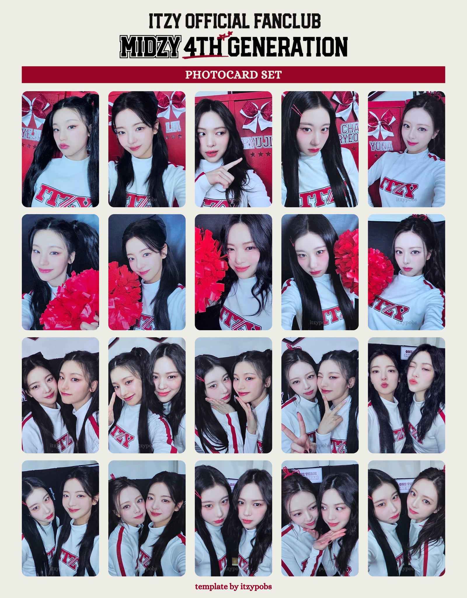 ITZY MIDZY 韓国 ファングラブ4期 入会特典 ITZY Official Fanclub MIDZY 4th Generation Kit KPOP K-POP