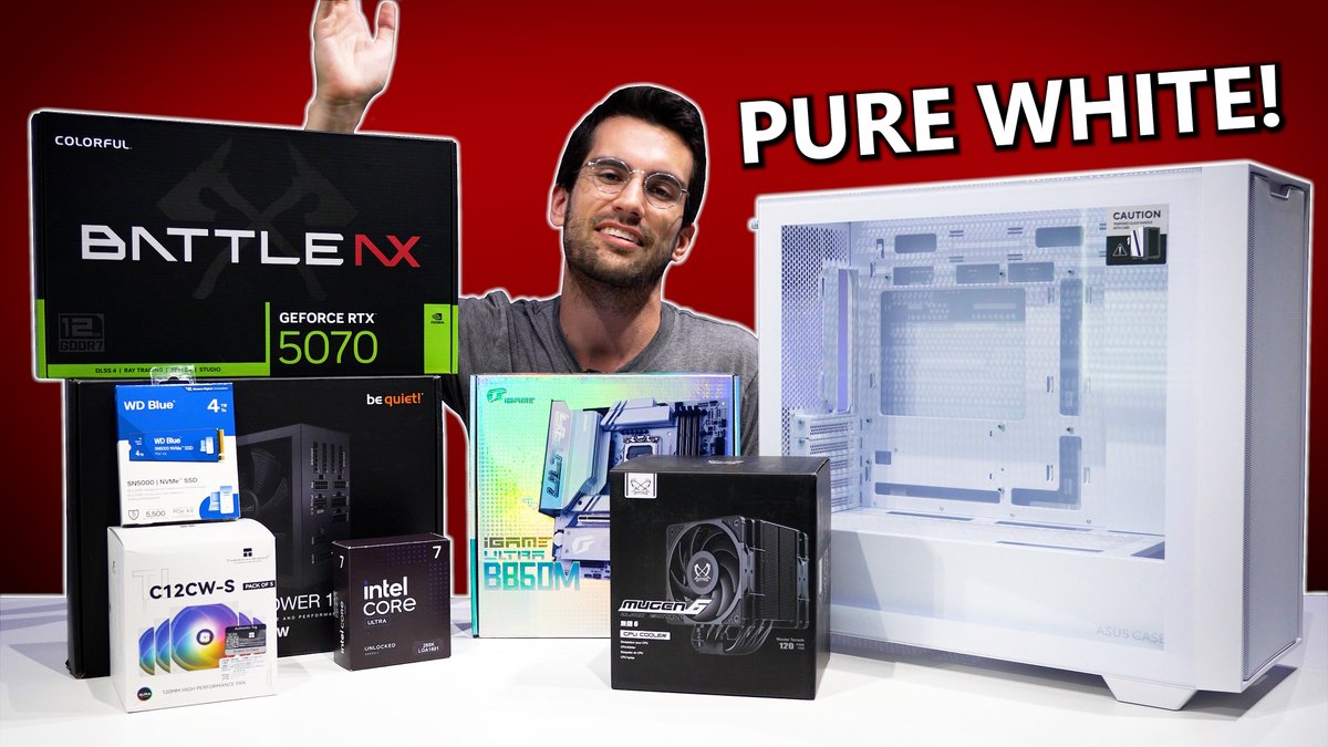 NEW VIDEO! I built myself an editing &amp; gaming PC! youtu.be/XaYtItRpGCA