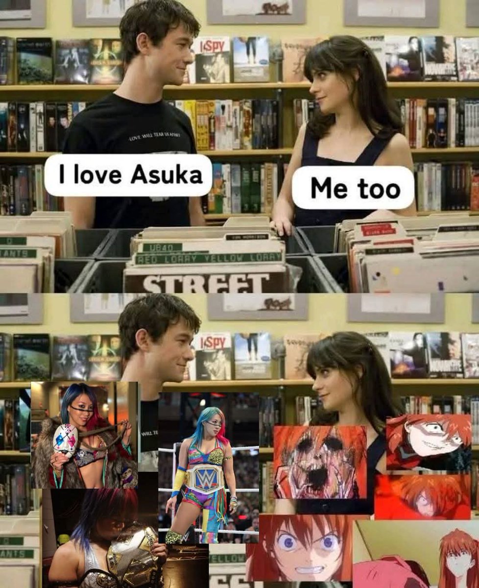LEMD_24's tweet photo. I love @WWEAsuka 😁🤡 https://t.co/jcg87vLzWl
