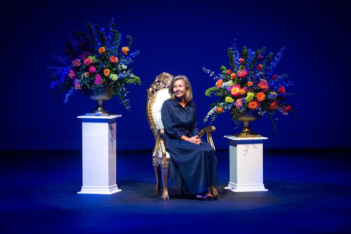 AngeloStatePres's tweet image. Today we toasted Elta Joyce and her generosity that made the renovations to the Elta Joyce Murphey Auditorium possible. Her commitment has provided our students with a world-class venue to showcase their talents, and we are grateful to be part of her enduring legacy.