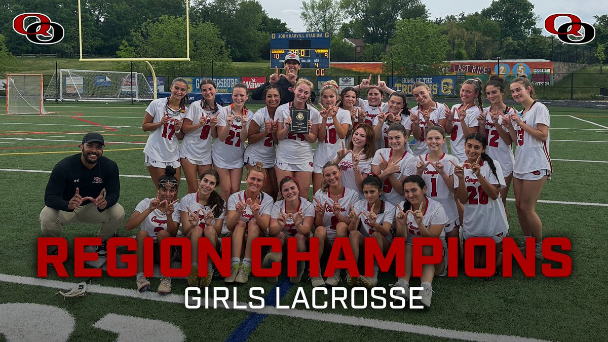 The Cougars defeat Whitman by a score of 10-9 to win the Region Championship! Congrats to Coach Twine, Coach Kelley and all of our players. They will play in the State Quarterfinals on Wednesday! <a href="/QOHSAP_EB/">Elicia Eberhart-Bliss, QOHS AP</a> <a href="/QOBoosters/">Quince Orchard Boosters</a> <a href="/QOSportsNet/">QO Sports Network</a> <a href="/TwineTime_35/">Alex Twine</a>