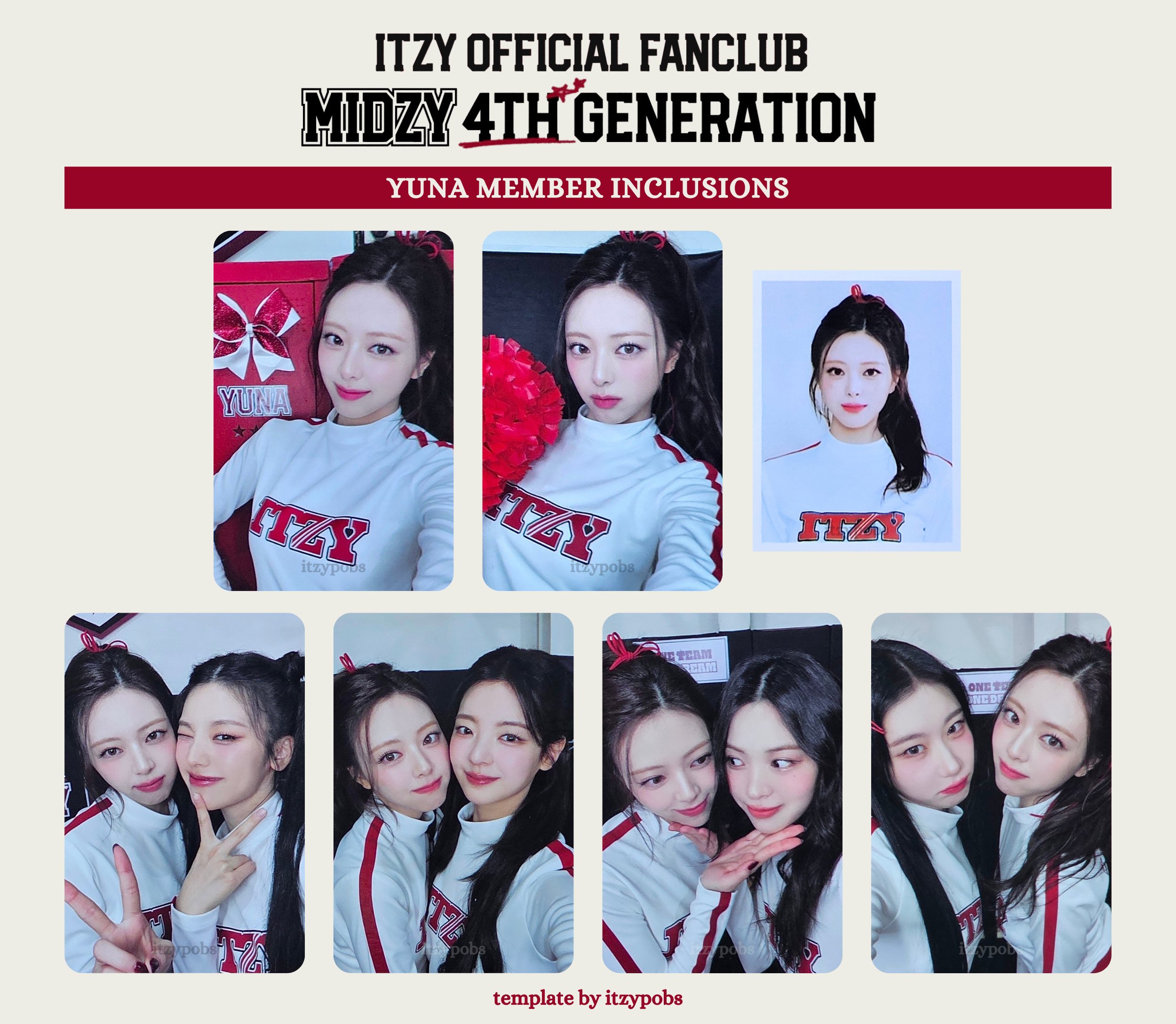 ITZY リア 本国FC MIDZY 4期 セット - メルカリ