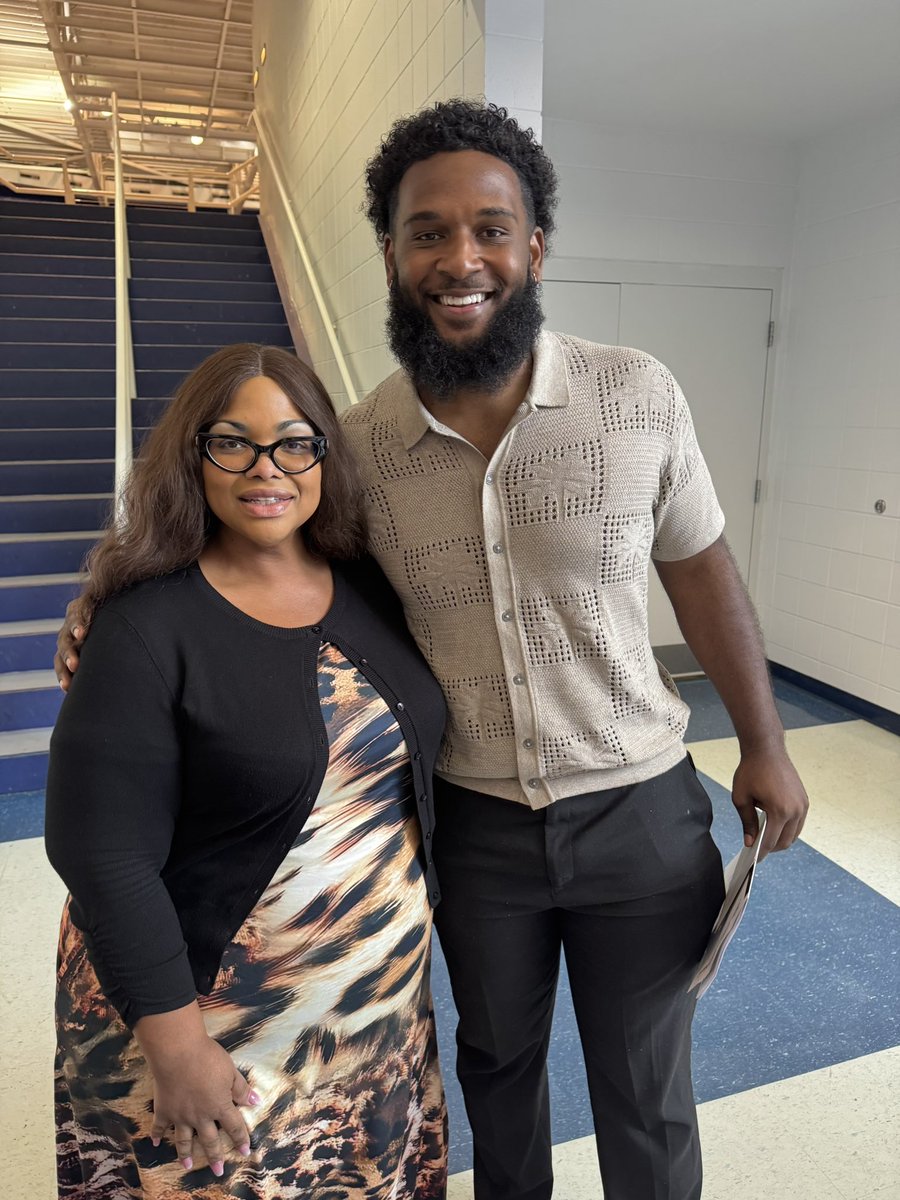 It was so good to see this AWESOME young man! He’s a proud alumnus of Mattie T. Blount High School, and he recently walked across the stage with his bachelor’s degree in Biology from Miles College! Outstanding job, Connor! I’m wishing you much success!