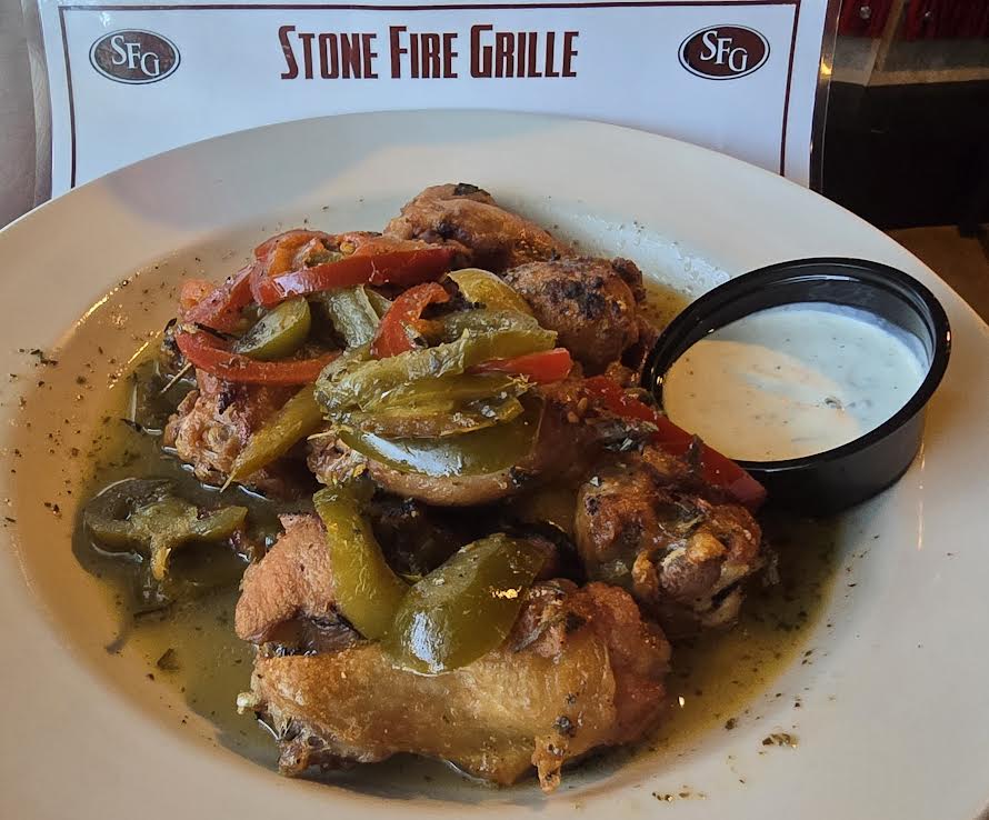 NJ Ladies Hoops (@njladieshoops) on Twitter photo NJ Ladies Hoops "FOOD FEAST OF THE DAY" from this
self confessed "Wings-Addict".
My 1st experience tasting SCAPARIELLO WINGS - Sweet, Spicy & Crispy in a honey-vinegar sauce with garlic & cherry peppers. A Total Home Run! at the 16 year old <a href="/stonefiregrill/">Stonefire Grill</a> in <a href="/BeachwoodNJ/">Beachwood New Jersey</a> 10 NJ Ladies Hoops "FOOD FEAST OF THE DAY" from this
self confessed "Wings-Addict".
My 1st experience tasting SCAPARIELLO WINGS - Sweet, Spicy & Crispy in a honey-vinegar sauce with garlic & cherry peppers. A Total Home Run! at the 16 year old <a href="/stonefiregrill/">Stonefire Grill</a> in <a href="/BeachwoodNJ/">Beachwood New Jersey</a> 10