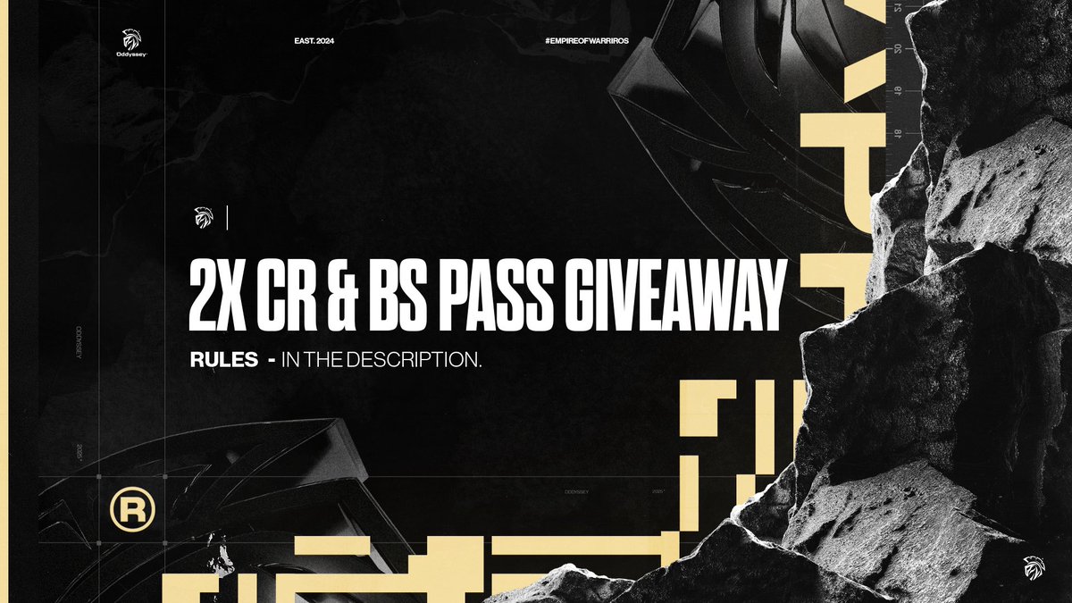Oddyssey🏛️ (@oddyssey_offcl) on Twitter photo Giveaway 🎁
To enter :
Like and Retweet ❤️ ♻️
Follow :
<a href="/Oddyssey_offcl/">Oddyssey🏛️</a>
<a href="/Betfas/">Betfas</a>
<a href="/TheretAxL/">Mored</a>
@painz_gg
<a href="/TG_SAMURAI/">TG I SAMURAI</a>
Comment a Emoji in the comments💬
Good Luck , choosing in 3days ⏰
🏛️#EmpireOfWarriors Giveaway 🎁
To enter :
Like and Retweet ❤️ ♻️
Follow :
<a href="/Oddyssey_offcl/">Oddyssey🏛️</a>
<a href="/Betfas/">Betfas</a>
<a href="/TheretAxL/">Mored</a>
@painz_gg
<a href="/TG_SAMURAI/">TG I SAMURAI</a>
Comment a Emoji in the comments💬
Good Luck , choosing in 3days ⏰
🏛️#EmpireOfWarriors
