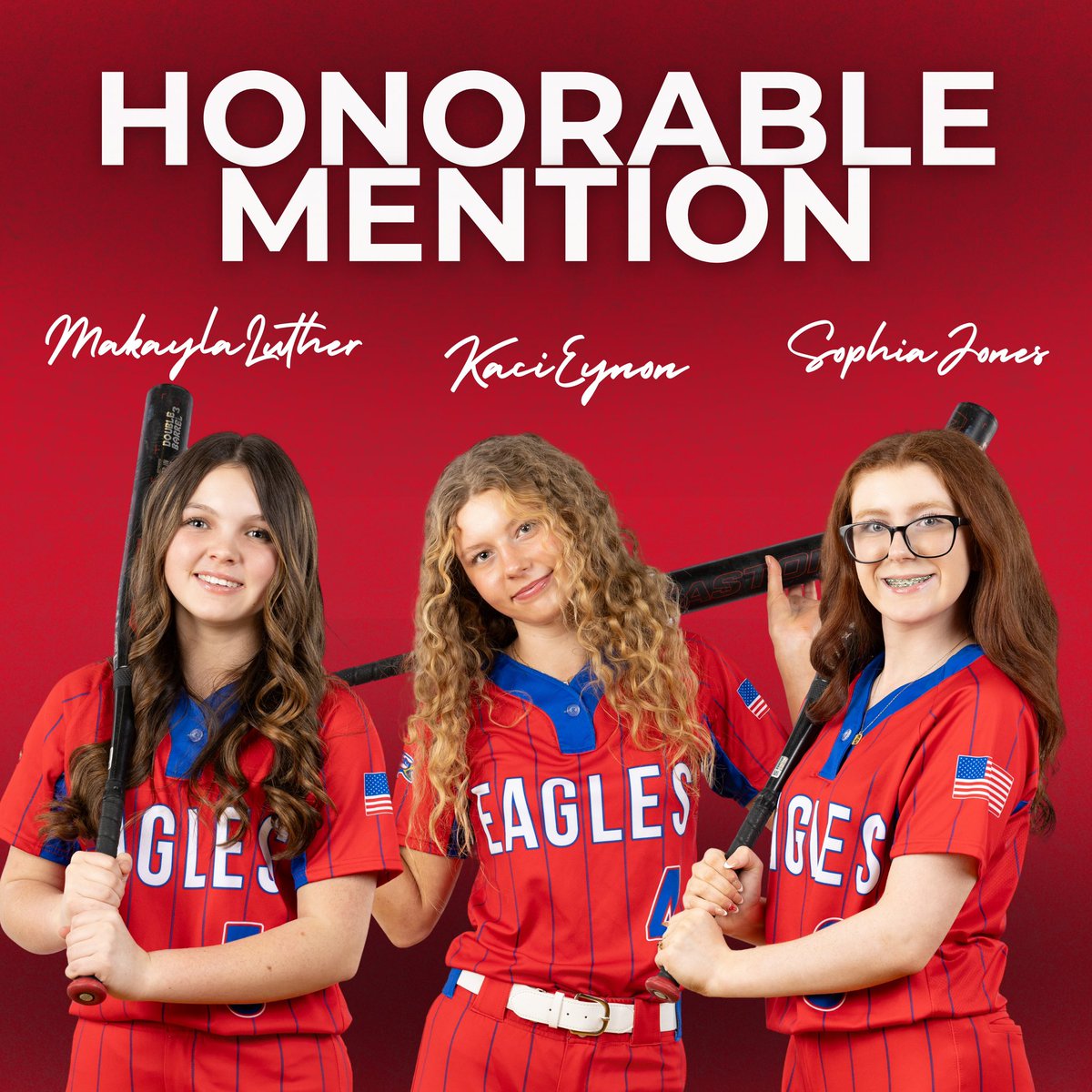 LCCS Athletics (@lccsathletics) on Twitter photo ๐ฅ Congrats to LCCS players earning TAPPS Div. III, District 1, Honorable Mention:
Kaci Eynon
Makayla Luther
Sophia Jones
๐ฆ
๐ฅ #lccseagles #wogwag <a href="/TAPPSSoftball/">TAPPS Softball</a> <a href="/TXPrepSoftball/">Texas Prep Softball</a> <a href="/GMsportsmedia1/">GM Sports Media</a> <a href="/TeamLSCSN/">Lone Star Christian Sports Network (LSCSN)</a> <a href="/dfwvarsity/">dfw varsity</a> <a href="/VYPEDFW/">VYPE DFW</a> ๐ฅ Congrats to LCCS players earning TAPPS Div. III, District 1, Honorable Mention:
Kaci Eynon
Makayla Luther
Sophia Jones
๐ฆ
๐ฅ #lccseagles #wogwag <a href="/TAPPSSoftball/">TAPPS Softball</a> <a href="/TXPrepSoftball/">Texas Prep Softball</a> <a href="/GMsportsmedia1/">GM Sports Media</a> <a href="/TeamLSCSN/">Lone Star Christian Sports Network (LSCSN)</a> <a href="/dfwvarsity/">dfw varsity</a> <a href="/VYPEDFW/">VYPE DFW</a>