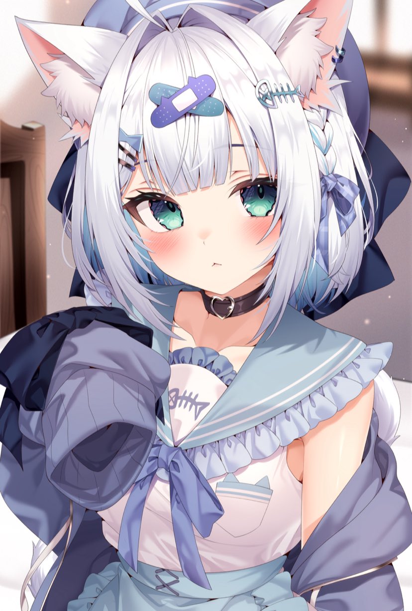みにゃさん、ご機嫌よう♪ きゅーちゃんです😺 この首輪軽くて