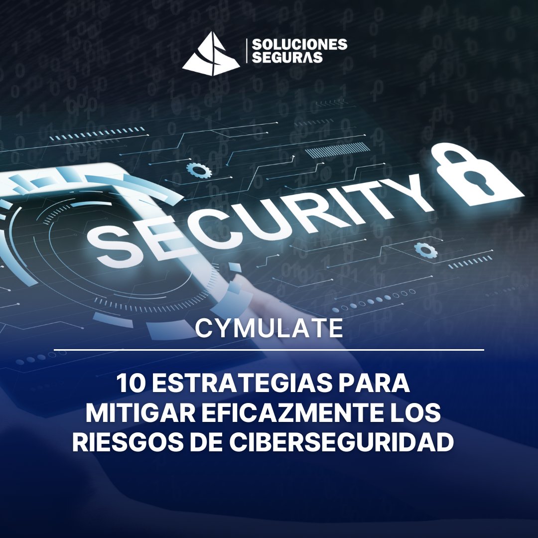 Descubra 10 estrategias clave de nuestro partner <a href="/Cymulateltd/">Cymulate</a>   para mitigar riesgos, proteger los sistemas críticos y mantener a salvo la información.

👉Haz clic en el link: bit.ly/4jYwffY

EMPRESAS PROTEGIDAS, EMPRESAS TRANQUILAS. 

#ciberseguridad #SolucionesSeguras