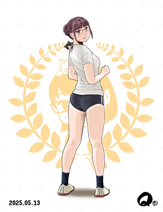 振り向いてブルマ 