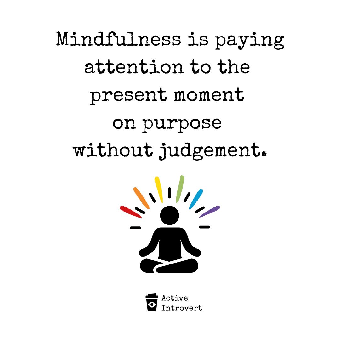 ActiveIntrovrt's tweet image. A great description of mindfulness was shared today by Kessonga @headspace. 

#mindfulness #mindfulnessinreallife #headspace #activeintrovert